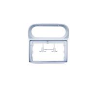 LTQSIV Cornice Per Pannello Stereo Per Renault Per Twingo 2005-2013 9 Pollici LHD RHD Argento Nero Grigio Autoradio Multimediale Cornice Pannello Cruscotto Staffa Di Montaggio(Frame C Set 3)