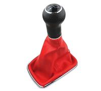 LTQSIV Cuffia Leva Pomello Cambio 5 Marce Con Cornice Nera Per VW Per Golf 4 IV MK4 GTI R32 Per Bora Per Jetta 1999-2004(7 5 Speed)