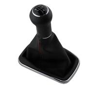 LTQSIV Cuffia Leva Pomello Cambio 5 Marce Con Cornice Nera Per VW Per Golf 4 IV MK4 GTI R32 Per Bora Per Jetta 1999-2004(3 5 Speed)