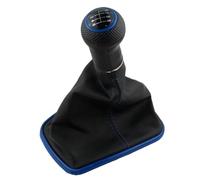 LTQSIV Cuffia Leva Pomello Cambio 5 Marce Con Cornice Nera Per VW Per Golf 4 IV MK4 GTI R32 Per Bora Per Jetta 1999-2004(4 6 Speed)