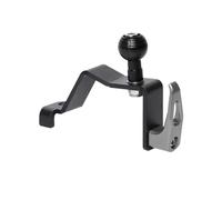 LTQSIV Modifica Moto per Zontes Zt150D 125m 150m 350D 350m 310m Modificato Gancio Stoccaggio ZT350 Navigazione Telefono Titolare Lega Alluminio Gancio Anteriore Supporto Telefono Moto(Gray)