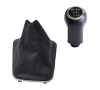 LTQSIV Per OPEL Per VAUXHALL Per Zafira B 2005 2006-2014 Pomello Del Cambio In Plastica E Pelle Per Auto Cuffia Coprileva(6 Speed-Set)