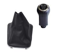 LTQSIV Per OPEL Per VAUXHALL Per Zafira B 2005 2006-2014 Pomello Del Cambio In Plastica E Pelle Per Auto Cuffia Coprileva(5 Speed-Set)