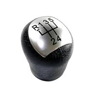 LTQSIV Per Renault Per Kangoo Per Clio 2006 2007 2008 Pomello Del Cambio Manuale A 5 Velocità Leva A Forma Di Penna Testa A Sfera(Glossy Silver)