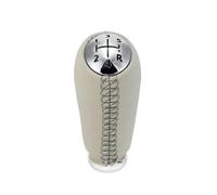 LTQSIV Per Renault Per Scenic II MK2 Per Megane 2 MK2 MK Per Clio III MK3 MT Pomello Del Cambio Leva Del Cambio Penna A Sfera Pomello Del Cambio Manuale(Beige Chrome)