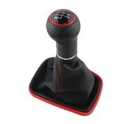 LTQSIV Per VW Per Golf 4 IV MK4 GTI R32 Per Bora Per Jetta 1999-2004 5 Marce Pomello Del Cambio Con Cornice Nera Cuffia Leva Cuffia(2 5 Speed)