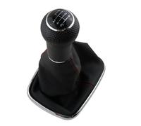 LTQSIV Per VW Per Golf 4 IV MK4 GTI R32 Per Bora Per Jetta 1999-2004 5 Marce Pomello Del Cambio Con Cornice Nera Cuffia Leva Cuffia(2 6 Speed)