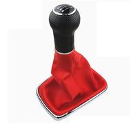 LTQSIV Per VW Per Golf 4 IV MK4 GTI R32 Per Bora Per Jetta 1999-2004 5 Marce Pomello Del Cambio Con Cornice Nera Cuffia Leva Cuffia(6 6 Speed)