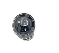 LTQSIV Per VW Per Golf Plus 2005 2006 2007 2008-2014 Pomello Del Cambio Manuale Per Auto A 5/6 Velocità Con Cuffia Copri Cuffia Nera(5 Speed gear knob)