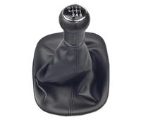 LTQSIV Per VW Per Passat B5 B5.5 1997-2004 2005 Manuale 5/6 Velocità Pomello Del Cambio Auto Cuffia Cuffia Custodia Collare(6 Speed Black)