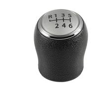 LTQSIV Per VW Per Transporter Per Multivan Per Caravelle T6 T7 2016 2017 2018 2019 2020 Pomello Del Cambio In Pelle Per Auto(6 Speed Knob Silver)