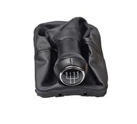 LTQSIV Pomello Del Cambio A 5 Velocità In Pelle Per VW Per Beetle 1998 1999 2000 2001 2002 2003 2004 2005 2006 2007 2008 2009 2010(5 Speed Black)