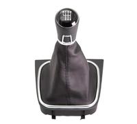 LTQSIV Pomello Del Cambio A 6 Marce Con Cuffia In Pelle Per VW Per EOS 2006 2007 2008 2009 2010 2011