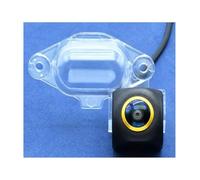 LTQSIV Telecamera Posteriore per N&issan per X-Trail T30 2001 2002 2003 2004 2005 2006 con Obiettivo HD Dorato 170° AHD 1080P per Retromarcia (AHD 720P CVBS 150)