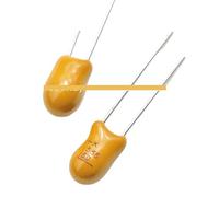 LTRAJUYNH 10PCS Dip Tantalum Capacitor 25V 68UF 686H