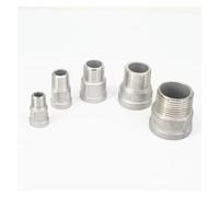 LTRAJUYNH 1pc 1/8" 1/4" 3/8" 1/2" 3/4" 1" 1-1/4" 1-1/2" BSP Thread Female To Male 304 Stainless Steel Pipe Fittings Adapters Water Oil Air(1/8")