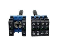 LTRAJUYNH 1pc 22mm Joystick Switch Cross Rocker Master Switch HKC-614 4 Direction Latching 4N/O