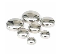 LTRAJUYNH 1PC 63 mm O/D 304 Stainless Steel Butt Weld End cap