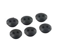 LtRbMZ 6 Pezzi di passacavo in Gomma a 2 Fori for Tubo dell'olio, Guarnizione del Serbatoio Adatta for passacavo, Tubo dell'olio del Tosaerba, Guarnizione del Tubo Flessibile