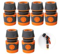 Ltsbaed 6pcs Connettore rapido per Tubo da Giardino da 1/2 Pollici, Raccordo per Tubo da Giardino, Raccordi per Tubi Irrigazione, per Tubi Ugelli Pistole a Spruzzo