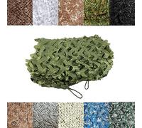 LTSRLL Reticolato da Camuffamento Rete Ombreggiante per Serre Resistente allo Strappo Recinzione in Tessuto per Protezione Solare in Poliestere, Oltre 10 Colori(Color:Green,Size:1.5x2.5M(4.9x8.2ft))