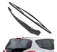 LTSRLL Tergicristalli per Opel Meriva B 2010 2011 2012 2013 2014 2015 2016 2017 2018, Braccio e Spazzola Tergilunotto Posteriore Sostituzione Set Accessori Auto