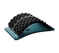 LTUMHGCR - Barella posteriore a 3 livelli, per alleviare il dolore lombare, per letto e sedia e auto, per colonna vertebrale regolabile per ernia del disco, sciatica, scoliosi (nero)