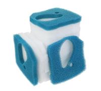 Generico-Grossolano e Fine Schiuma Pad adatta a Eheim Pro 3 250, 250T, 350, 350T, 600 Eheim Pro 3e 350 / Pro 3 Filter 2071, 2073, 2075, 2074(Fine x 12, Grossolano x 3)