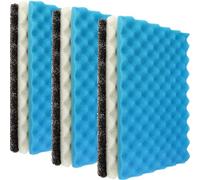 LTWHOME - Set di 3 filtri in schiuma per laghetti, 43,2 x 27,9 cm, 3 pezzi
