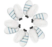 LTWHOME Set di cuscinetti di ricambio in microfibra e cuscinetti corallo adatti per Black+Decker SteaMitt FSHSMPA-XJ, per modelli: FSMH1321JMD, FSMH13151SM, FSMH1351SM e FSMH1300FX (confezione da 12)