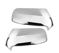 LTXCNI Calotta Specchietto Retrovisore Calotta Copri Specchietto Retrovisore Laterale Automatico Argento E Nero per Peugeot 3008 5008 2009 2010 2011 2012 2013 2014 2015 2016(1pair Chrome)
