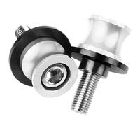 LTXCNI Forcellone Appoggi Accessori per Motociclette Bobine Forcellone Slider Supporto Forcellone Posteriore Viti per B&MW S1000 XR Sport SE 2018-2024 S1000R(Silver)
