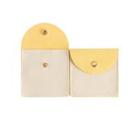 LTYKNGH Borsa Portagioie 10 sacchetti in microfibra for gioielli, 8x8 cm, for anelli, orecchini, ciondoli e bracciali, ideali for organizzare viaggi, matrimoni compleanni(Color-15)
