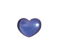 LTYKNGH Pietre Decorative per Acquari 3 Pezzi di Cristallo Rolling Stone Arcobaleno Colore Cuore Campione Cymophane Acquario Serbatoio Pesce Decorazioni for la casa minerali(Dusty-Blue)