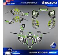 LTZ 400 kit adesivi grafica wrap suzuki decals atv quad 2003 - 2008 kfx 400