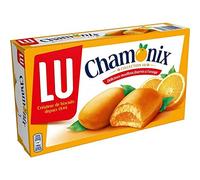 LU Chamonix Lu Collection Delicious Soft Fluffy Orange Filled 250 g (confezione da 6)