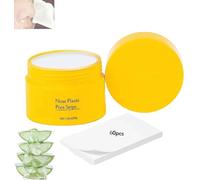 Lu-elle, maschera per rimuovere i punti neri, 60 strisce per pori, maschera per rimuovere la testa nera, per la pulizia profonda dei pori del naso, rimozione dei punti neri e dei pori del viso (1