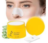 Lu-elle Nose Plants Pore Strips, Blackhead Remover with 60 Pcs Strips,Deep Cleansing Pore Strips,Black Head Remover Peel off Mask,Nose Plants Pore Cleanser Purifying Face Mask for Nose & Face (1 Pcs)