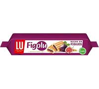 LU Figolu - Biscuit Riche en Figues - Idéal pour le Goûter - 1 Paquet (192 g)