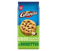 Lu Granola Extra Granola Biscotti Cioccolato e Nocciole, 184 g - Quattro Articoli