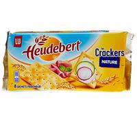 LU Heudebert Crackers Nature 8 - Sacchetti salvafreschezza da 5 cracker, 250 g