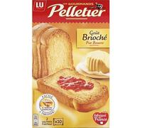 Lu Il gourmet Pelletier Goa "T Briochã © burro puro 260 g (set da 6 pezzi)