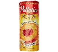 LU Les Gourmands Pelletier Le Toast Brioché Pure Butter 150 g (confezione da 6)