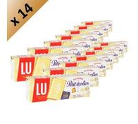 LU -LU Piccola studentessa, cioccolato, bianco, 150 g (x14)