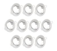 Lu-MI Set 10 faretti led da incasso per cartongesso GU10-10 pezzi cornice di mon