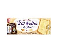Lu Pe Ecolier - Piccola Studentessa Cioccolato, Bianco, 150 g, 4 Pezzi