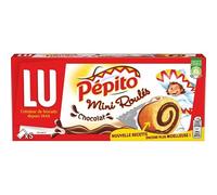 Lu Pepito - Confezione da 5 rotoli di cioccolato, 150 g, 3 pezzi