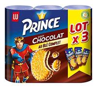 Lu Prince Biscotti ripieni Cioccolato Gouter Bambini, 3 x 300 g