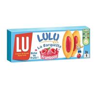 Lu Raspberry Barquette 120 g (confezione da 4)