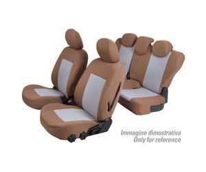 LU9K Set Coprisedili Superior - Nocciola per Hyundai Santa Fe (03/06>09/12)